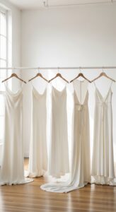 1. Minimalist Bridal Dresses