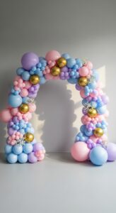2. Balloon Arch Backdrop