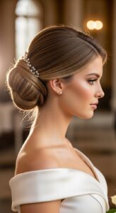 2. Classic Chignon 