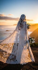Bridal Capes Instead of Veils