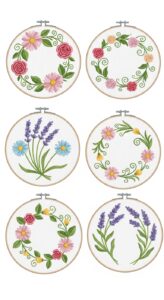 5. Floral Embroidery Designs