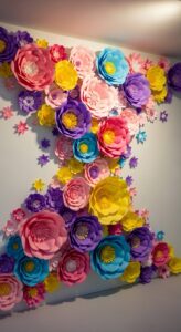 Paper Flower Backdrop