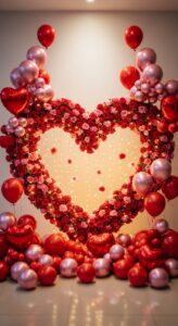 11. Heart Shape Backdrop