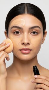 Step-by-Step Maroon Makeup Look