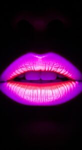 13. Neon Pink Lips