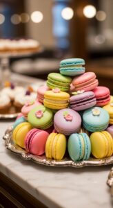 2. Soft Pastel Macaron Display