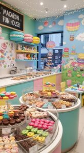 20. Kids-Friendly Macaron Corner