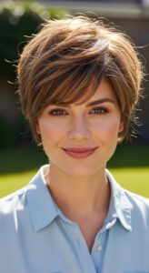 4. Short Textured Pixie