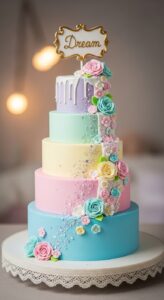 5. Pastel Dream Cake