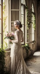  5. Vintage Bridal Style