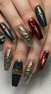 Baddie Nails Ideas Coffin