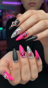 Baddie Nails Ideas Medium