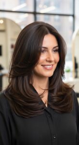 Soft Layers for Thick Hair