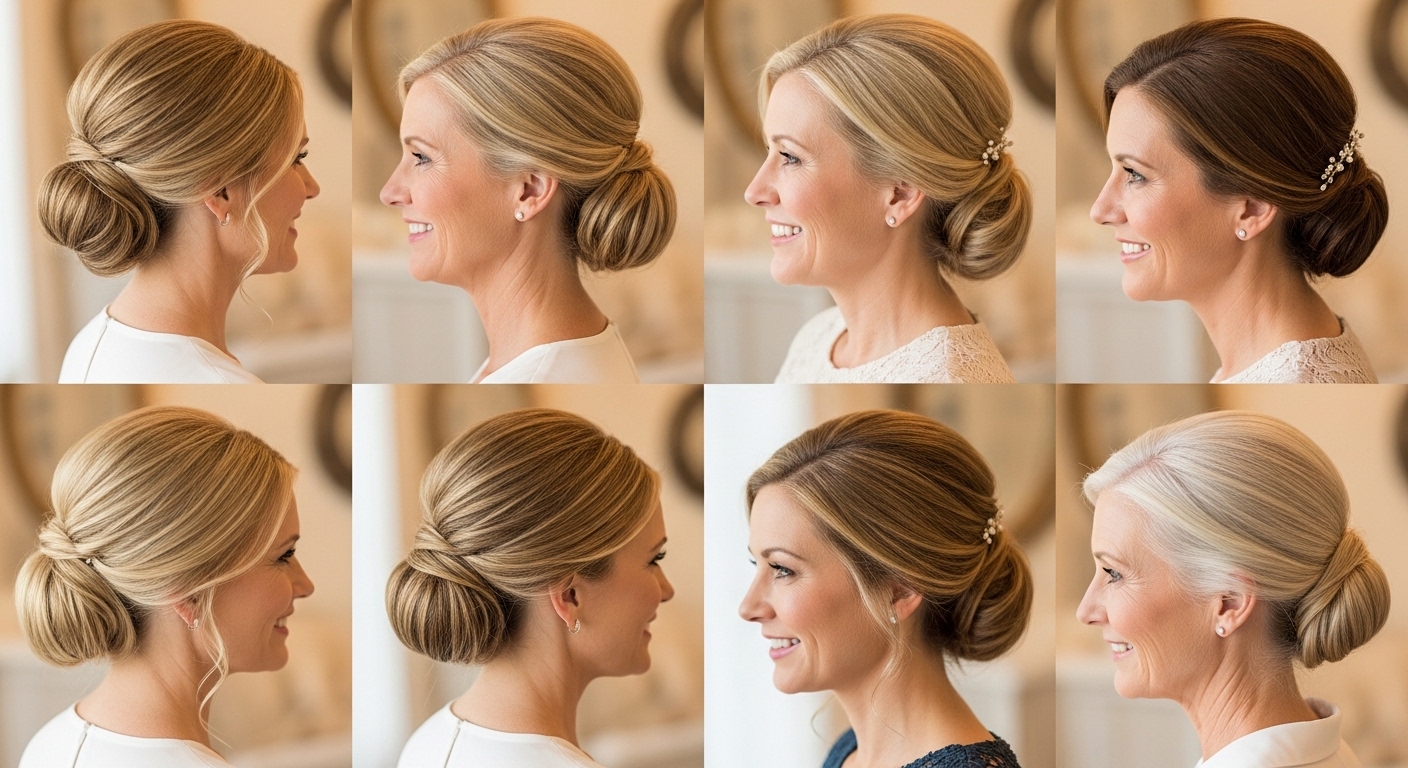 Simple Hairstyles for Mother of the Bride