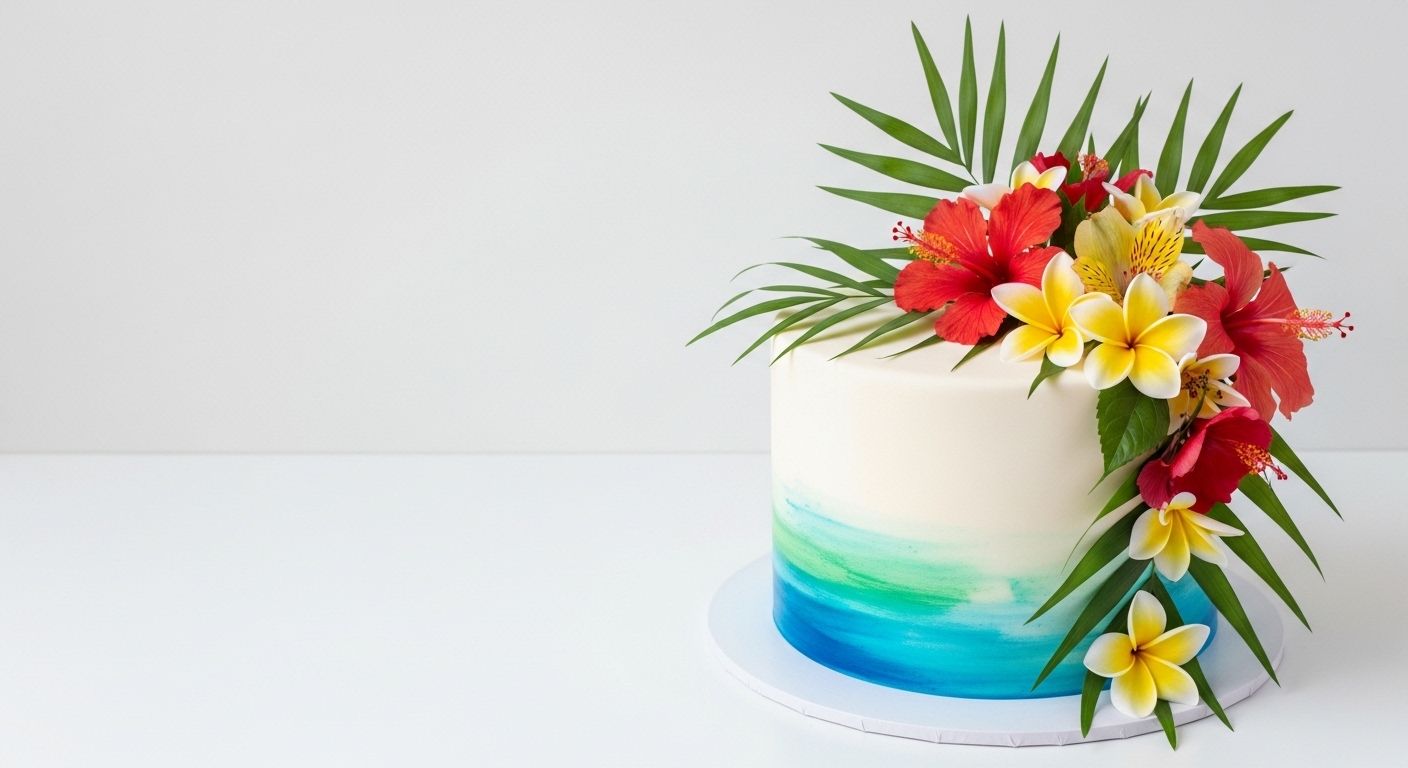 10 One Tier Wedding Cake Ideas