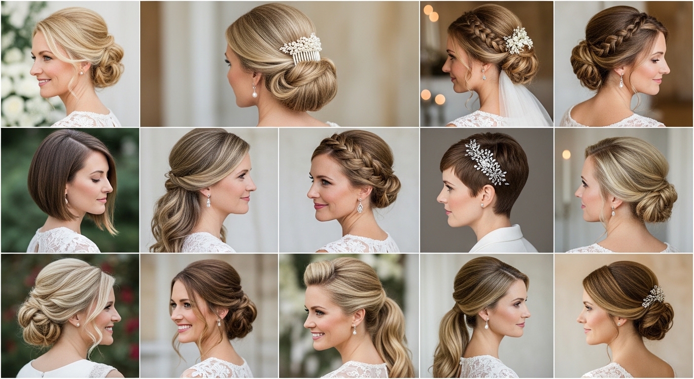 12 Sophisticated Mature Bride Hairstyles for Your Special Day