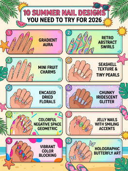 10 Summer Nail Designs You Need To Try For 2026