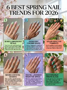 6 Best Spring Nail Trends for 2026