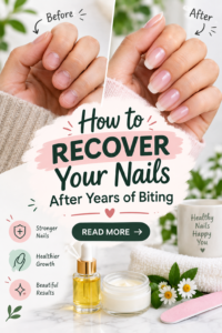 How to Recover Your Nails After Years of Biting